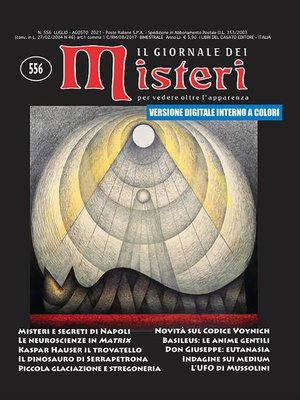 cover image of Il Giornale dei Misteri 556 a colori